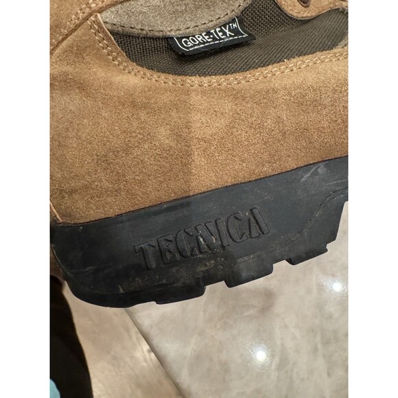 Vintage Tecnica Trekking Hiking Boots - Suede Leather Gore-Tex - Size 8.5 Mens - Picture 13 of 16